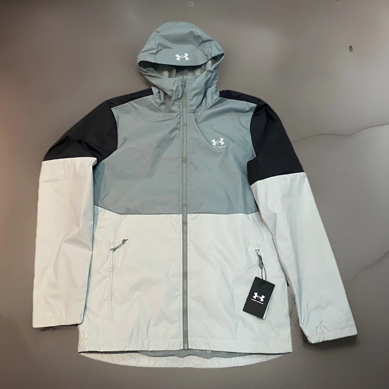 Under Armour Storm Colorblock Rain Jacket Windbreaker New W/Tags Men’s S
Opens in a new window or ta