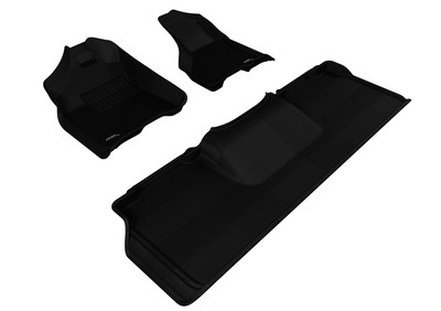 3D MAXpider For DODGE RAM 2500 3500 MEGA CAB 2010-2012 KAGU BLACK R1 R2