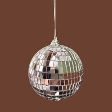 Large Disco Ball Christmas Ornament