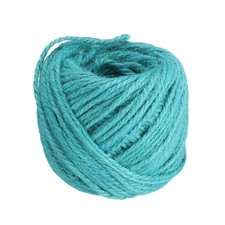164 Feet Natural Jute Twine 3mm Twine String Color Jute Rope, Bright Blue