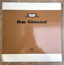 Don Giovanni Mozart RAI RADIOTELEVISIONE ITALIANA LP EX+ NM-  ed fuori commercio