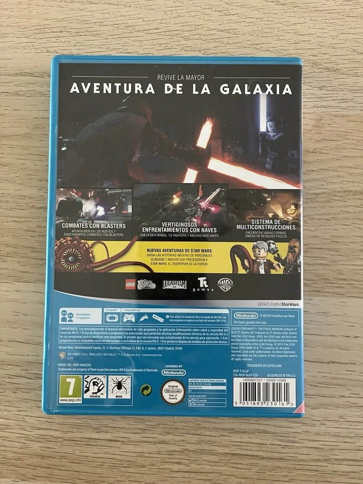 Lego Star Wars El despertar de la fuerza Wii U (SP) [PO55254], foto 2 de 5