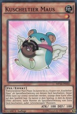 YuGiOh Kuscheltier Maus MP16-DE056 Super Rare Deutsch Light Played 1st