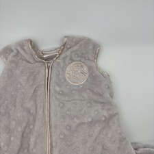 Halo Baby Sleep Sack Soft Pink Minky Dotted Size Small 0-6 Months