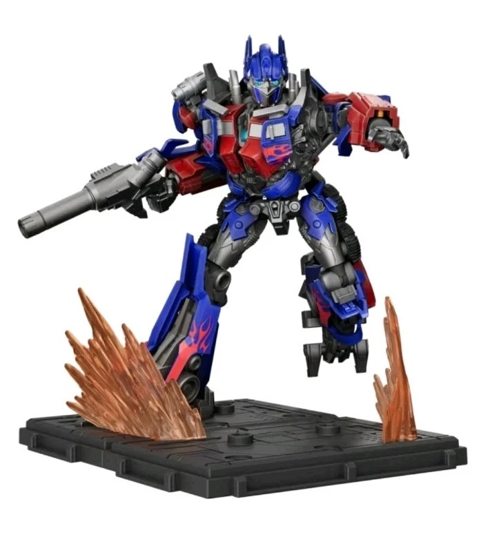 Figura de acción Optimus Prime réplica de película 2007 con ojos LED y armas Foto 4 de 4