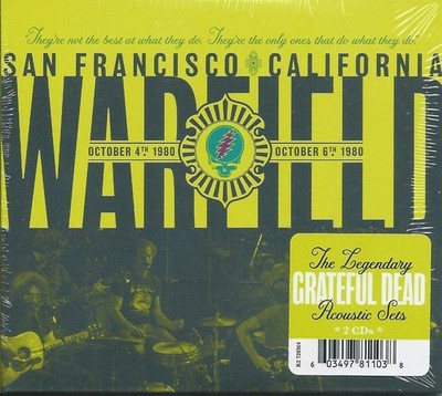 2CD！GRATEFUL DEAD / WARFIELD 2 Days 1980 THE GRATEFUL DEAD The Warfield, San Francisco CA Oct. 4 & 6, 1980
