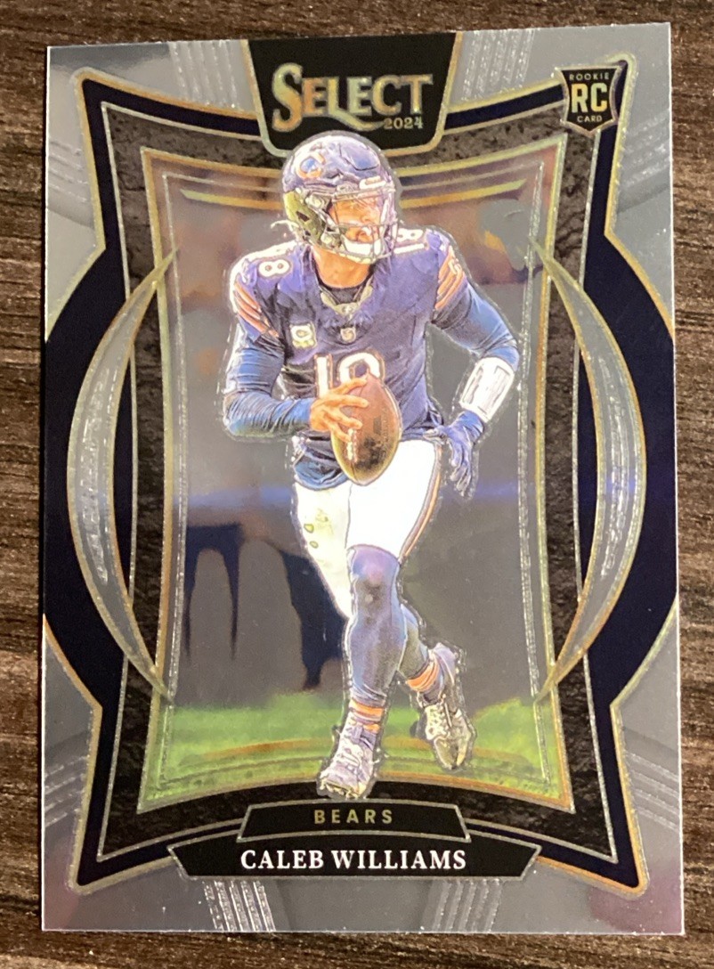 Caleb Williams 2024 Panini Select #25 Concourse Rookie RC Bears