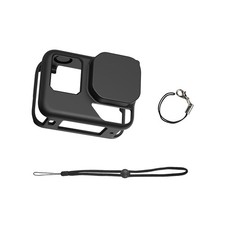 Silicone Case Lens Cap Accessories for Insta360 Ace Pro2 Sports Camera Part