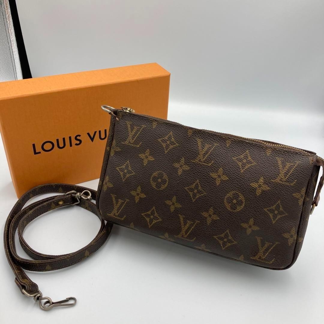 Louis Vuitton Monogram Crossbody Shoulder Bag Designer Handbag Accessories