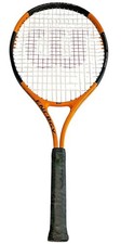 Wilson Titanium Energy Soft Shock Tennis Racquet Racket Orange 27" 4.5" grip EUC