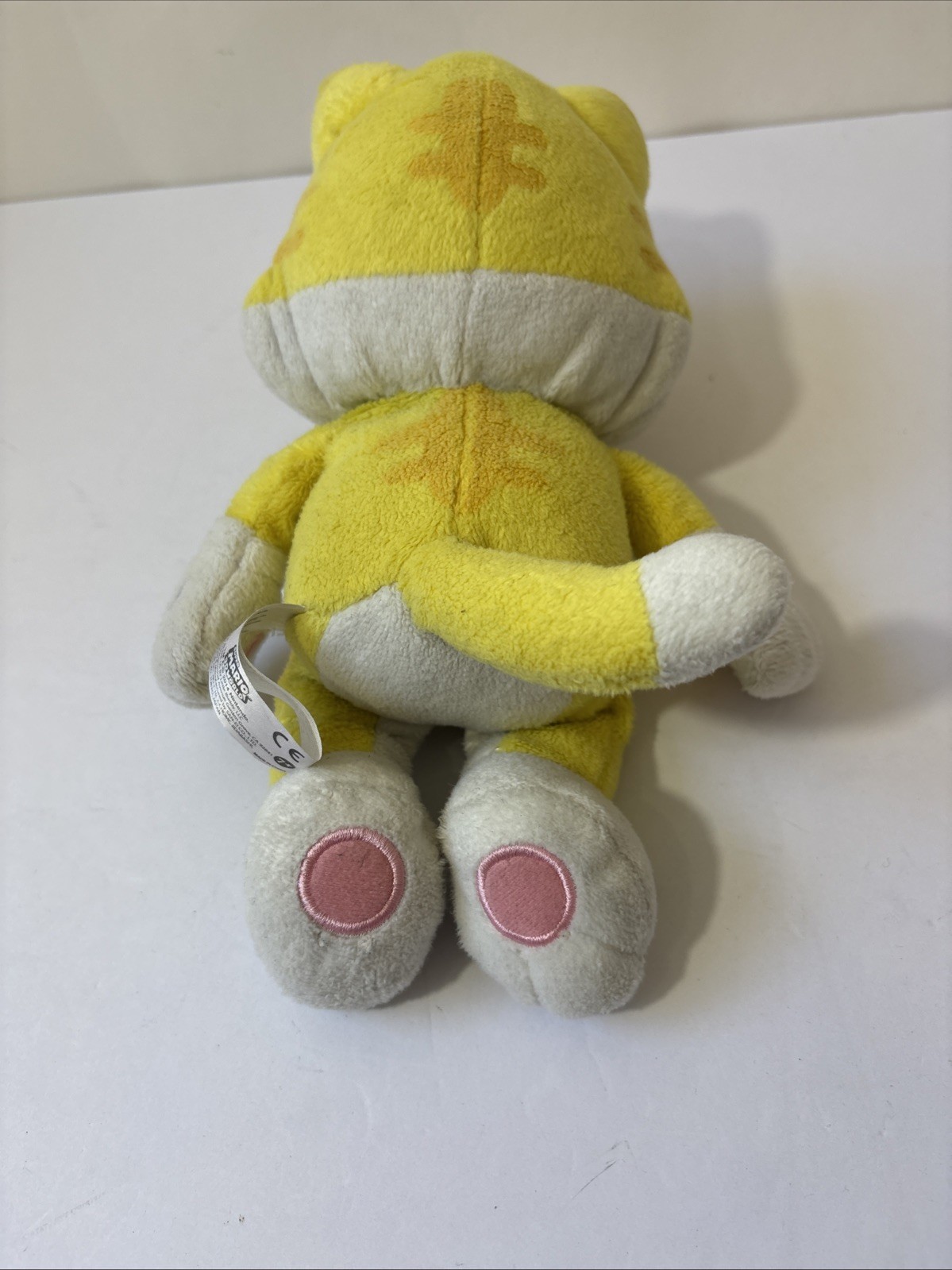 2013 Super Mario 3D World Yellow Cat Mario Little Buddy Plush Stuffed Toy 10"