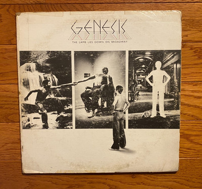 Genesis - The Lamb Lies Down On Broadway 2-LP Atco 1974 Pressing w/ Inners