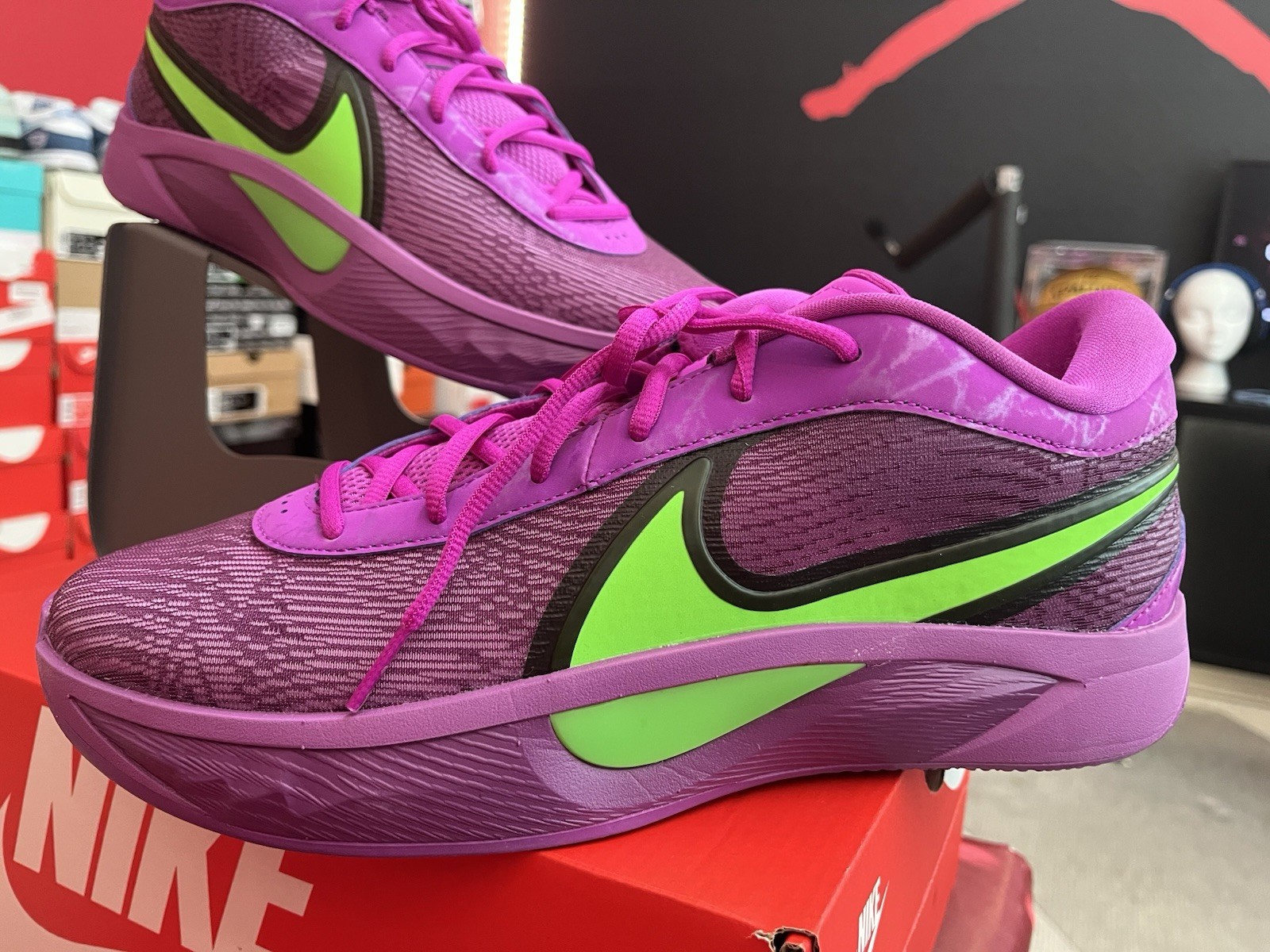 NIKE ZOOM FREAK 6 GANNIS Bold Berry BRAND NEW  Size 10🔥🔥RARE🔥🔥 image 3