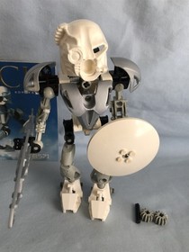 LEGO set 8571 Kopaka Nuva VINTAGE BIONICLE Toa Nuva 100% complete w/ manual