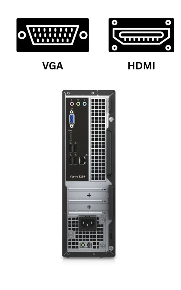 Dell Vostro 3470 i5-8400 2.80GHz 16GB 500GB SSD (Win. 11 Pro) - Image 3 of 4