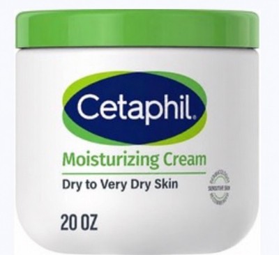 Cetaphil Moisturizing Cream, Face & Body Lotion Dry to Very Dry Skin, 20oz