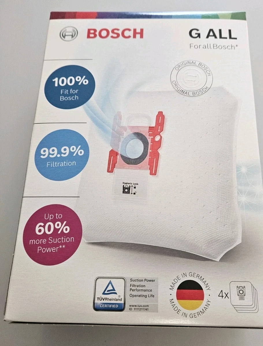 PakTrade 10 Sacchetti per Aspirapolvere + Filtro per Bosch PRO PARQUET 1800W - BSA2822/06