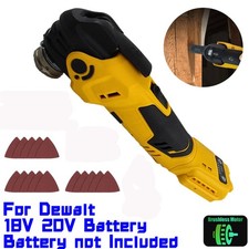For Dewalt 18V 20V Battery Cordless Oscillating Multi Tool Brushless 5 Speed Set