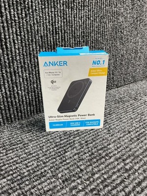 Anker MagGo Power Bank, Ultra-Slim 10,000mAh Magnetic Battery Pack, Qi2 Certifie
