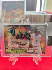 2024 wild Card prehistoric Konnor Griffin auto 1/1