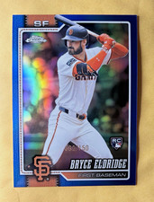 2026 Topps Bowman Chrome Prospects Bryce Eldridge Blue Refractor RC BCP-180 /150