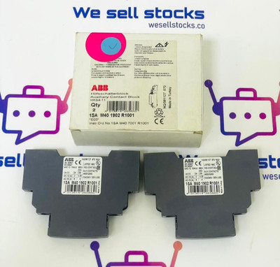 ABB HKS4-11 Auxiliary Contact Block 1SAM401902R1001 (2 Pcs In Box)