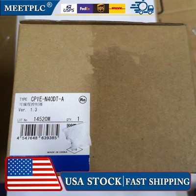 New For Omron CP1EN40DTA CPU Unit Programmable Controller CP1E-N40DT-A In Box