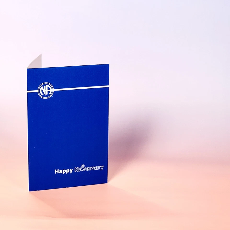 Поздравительные открытки NA основной текст stye! 10 упаковок. Анонимные Наркоманы Бесплатно NA Swag! - Изображение 3 из 4