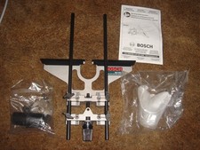 BOSCH RA1054 Deluxe Router Edge Guide with Dust Extraction Hood & Black 