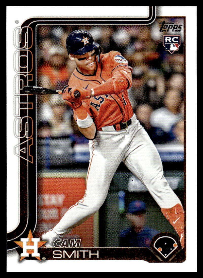 2025 Topps Update #US298 Cam Smith Houston Astros Rookie