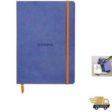 rama SoftCover Notebook - 80 Dots Sheets - 6 x 8 1/4 - Sapphire Cover