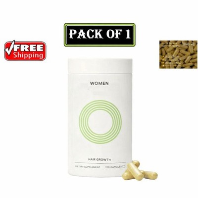 Women s Hair Growth Supplement |1 Pack (120 Caps) | 3 Month Supply|
