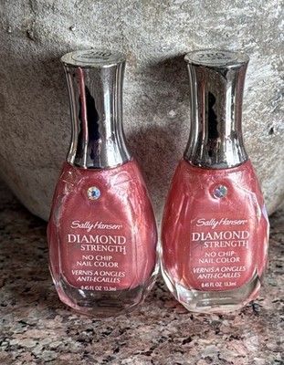 2 Sally Hansen Diamond Strength No Chip Nail Polish 280 Love Bug~ Read Des