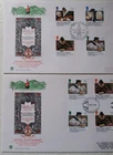 2 x 1988 STUART FDCS - WELSH BIBLE STAMPS - SOUTHEND ON SEA & St ASAPH CLWYD