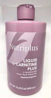 Farmasi Nutriplus Liquid L-Carnitine Plus Apple & Peach SEALED! Retails for $50