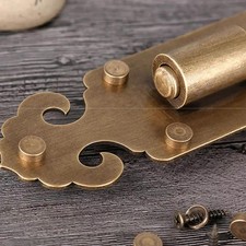 Sturdy Brass Fasteners Mirror Screw Caps M3Thread 8pcs Furniture Hardware