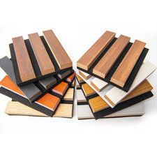 0.83 In. X 5 In. X 4.7 In. 8-Colour Samples, MDF Decorative Wall Paneling,Wood S