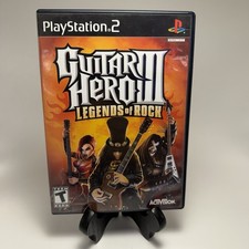 Guitar Hero III: Legends of Rock - Sony PlayStation 2 - PS2 - CIB w/Case+Manual 