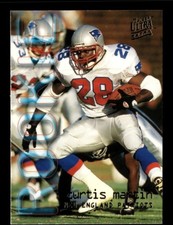 1996 FLEER ULTRA #94 CURTIS MARTIN PATRIOTS