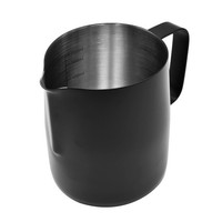 MilchkäNnchen 350Ml Edelstahl Schwarz Barista MilchaufschäUmer Brunbeste BB-2209