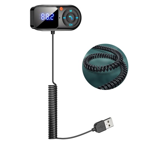 FM-Transmitter, Modulator, MP3-Audio-Player, großer LCD-Bildschirm, Bluetooth-ko - Bild 2 von 12