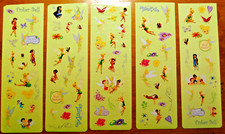 Disney World TINKERBELL Fairy Faeries Fawn 5 Sheets Scrapbook Stickers 