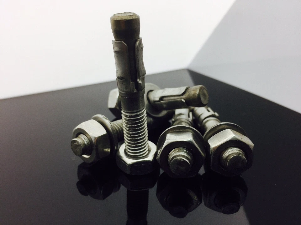 M6 Throughbolts A2 Stainless Steel Heavy Duty Masonry Concrete Anchor - image 4 of 4