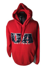 Arizona Wildcats U of A Sweatshirt Adult L Pullover Sweatshirt Hoodie Red