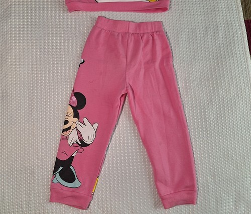 Disney Minnie Mouse Daisy Duck Pink 2 Piece Sweater & Pants Kids Youth Size 4 - Picture 13 of 13