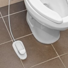 CLASSIC FOOT FLUSH Handicapped Elderly Toilet Pedal Flusher FOOTFLUSH Hygenic 