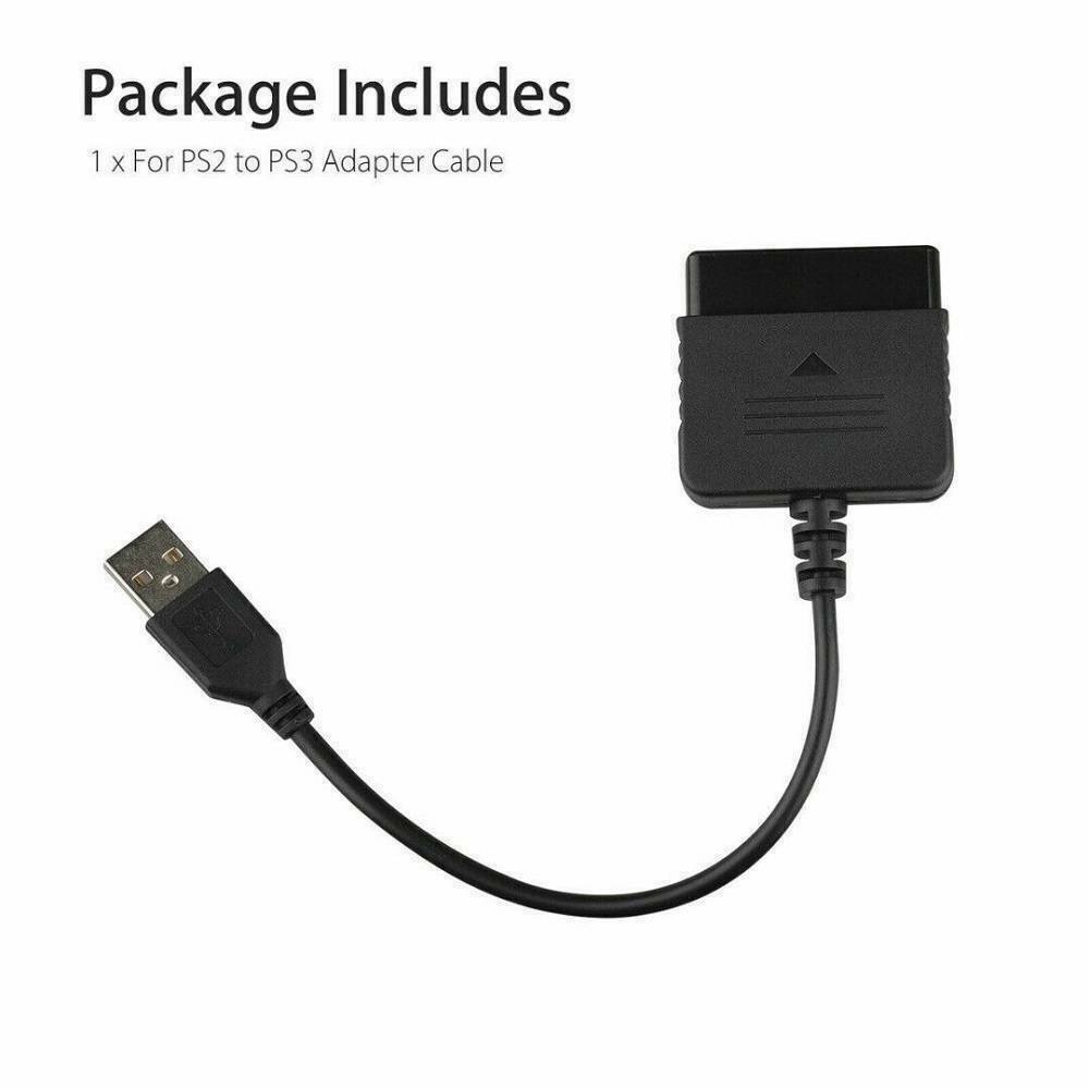 Adapter Cable for Sony Playstation 2 PS2 to PC USB Controller