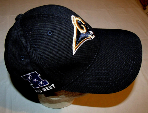 Los Angeles Rams NFC West Hat Reebok 100% Cotton Adult Adjustable - 第 3/7 張圖片