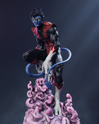 Nightcrawler, Kurt Wagner, Marvel, X-Men, Figur, 3D Druck, Statue, UNBEMALT