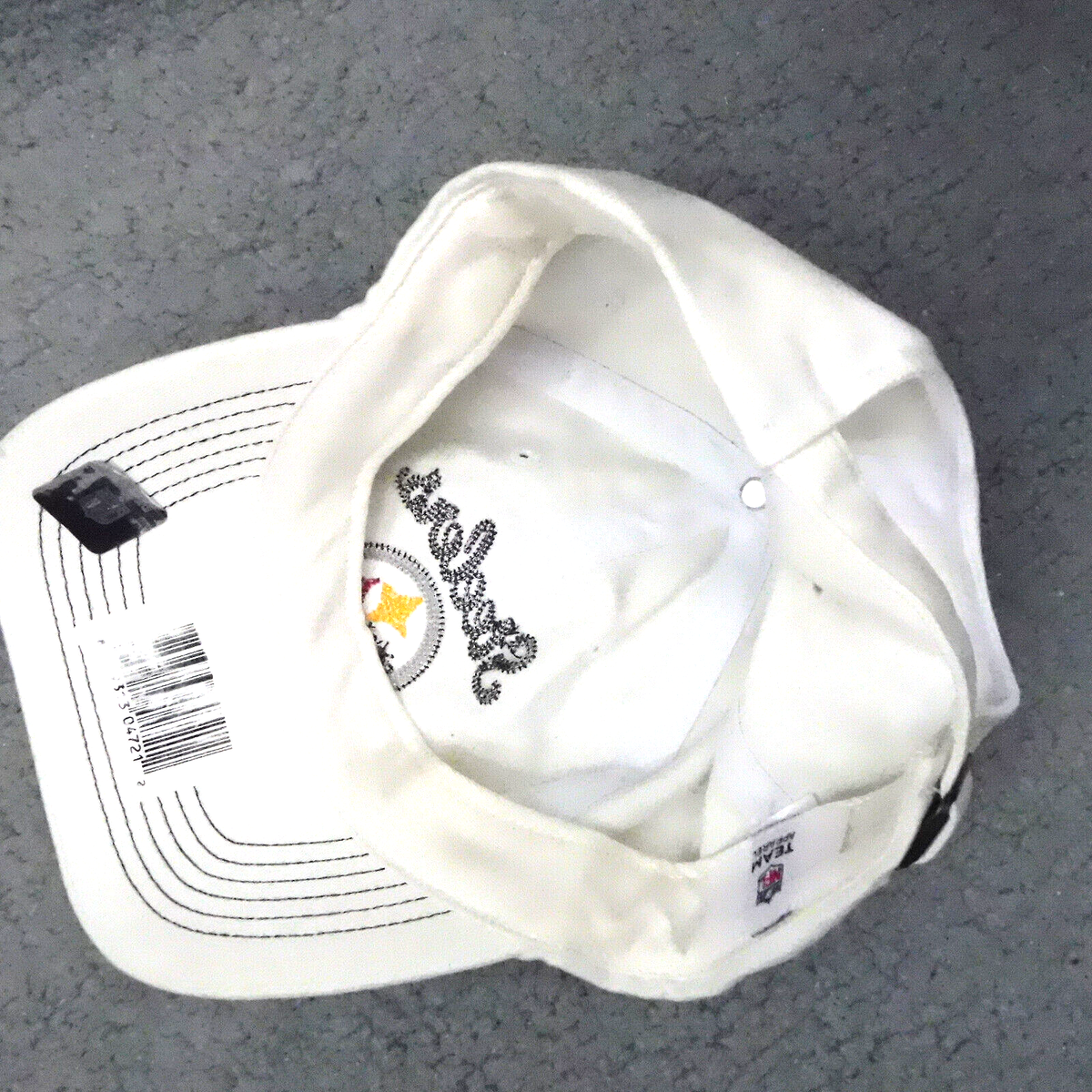 VTG PITTSBURGH STEELERS Womens Cap Hat Embroidered Strapback 